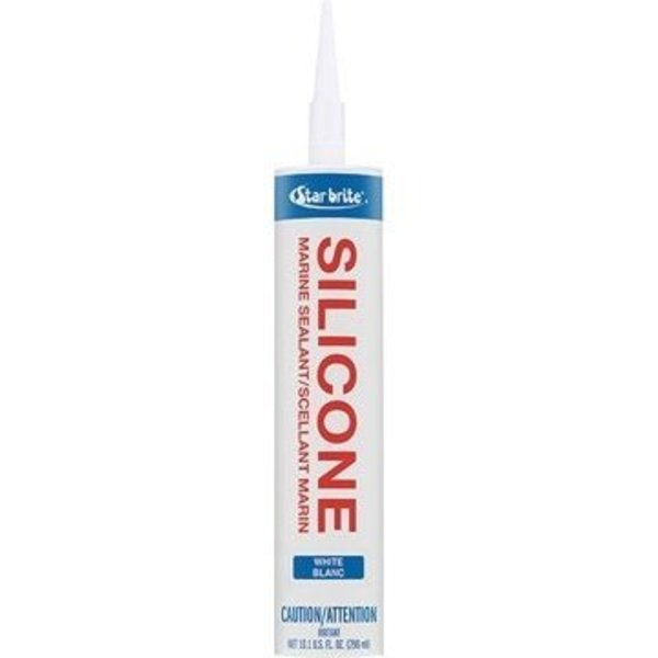 Star Brite A 10.3 Oz White Silico, #82121 82121